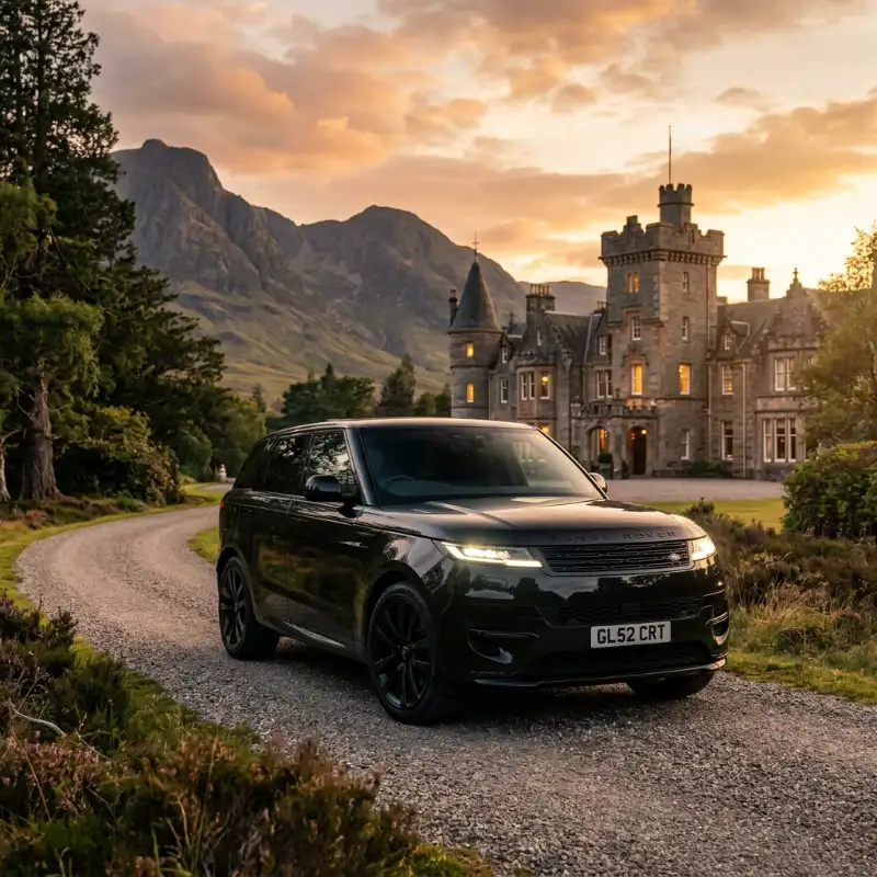 Range Rover Wedding Chauffeur Vehicle